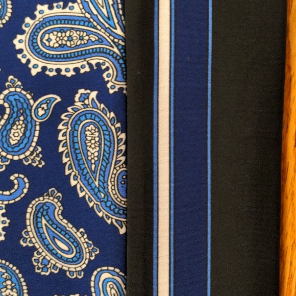 MIchael Michael Kors Blue Paisley Shift Dress Medium - Picture 6 of 8